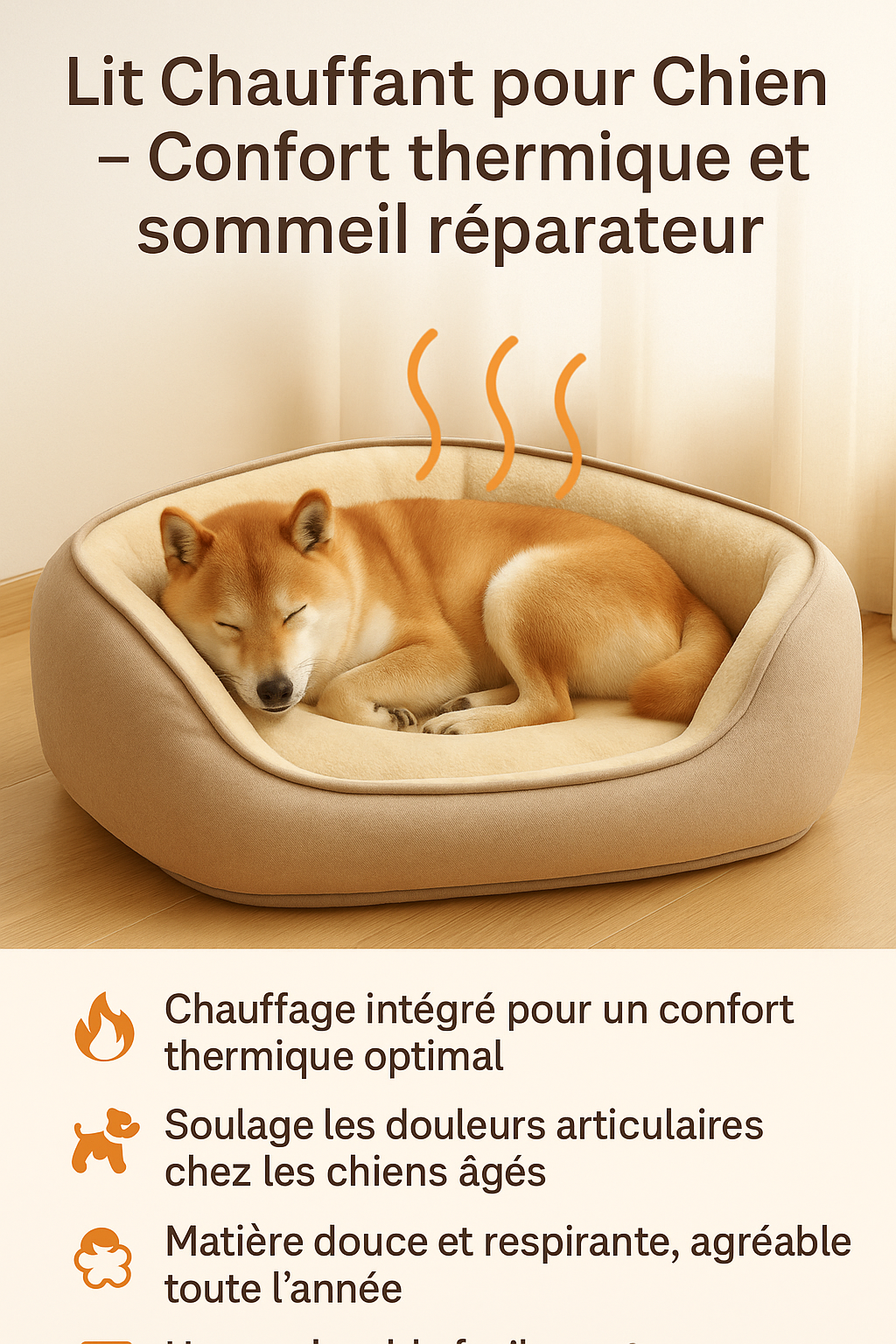 Lit Chauffant – Confort thermique pour des siestes paisibles